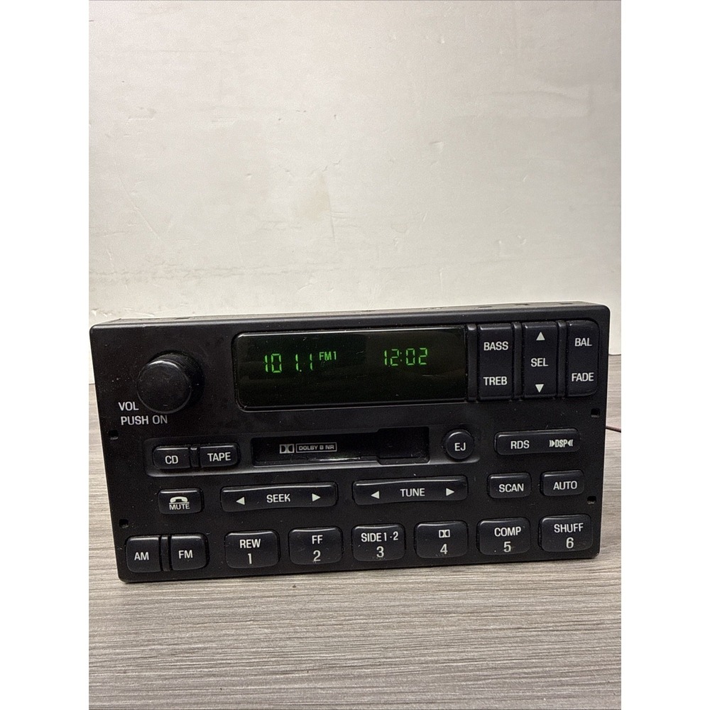 1999-2002 Ford F-150‎ Expedition AM FM Radio OEM YL1F-18C870-AB  TESTED